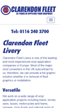 Mobile Screenshot of clarendon-fleet.com